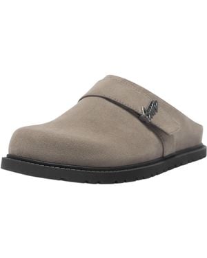 Pull&Bear Pantolette Stwd - Grau