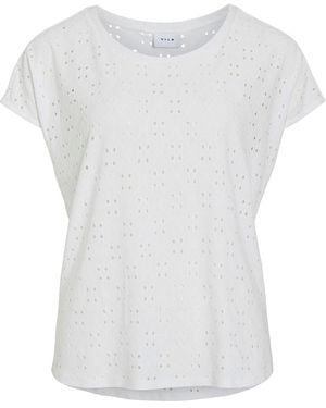 Vila T-Shirt Vikawa - Weiß