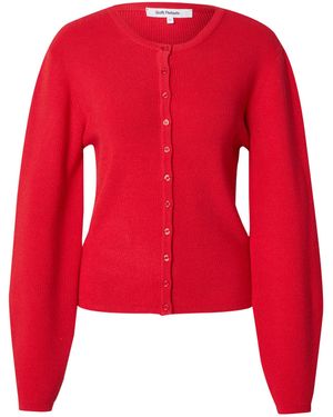 SOFT REBELS Strickjacke 'Mushi' - Rot