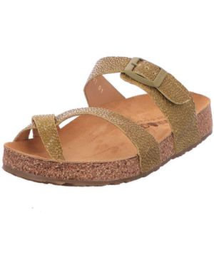 Haflinger Pantolette Juno - Weiß