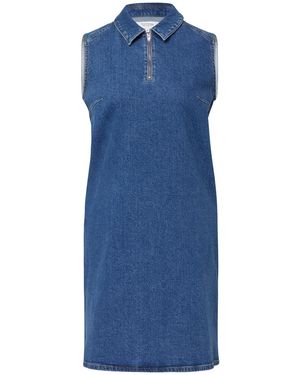 comma casual identity Blusenkleid - Blau