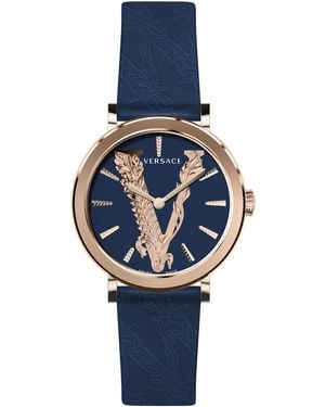 Versace Uhr Virtus - Blau