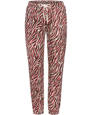 vivance active Pyjamahose - Rot