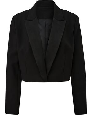 QS Blazer - Schwarz
