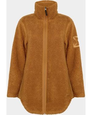 Didriksons Fleecejacke - Braun