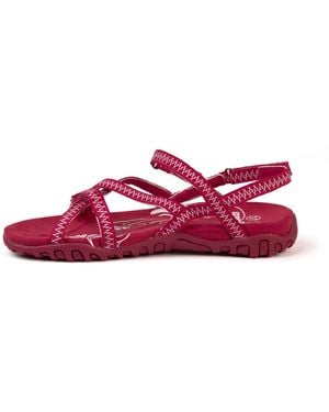 Izas Trekkingsandale Tena V4 - Rot