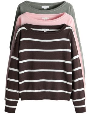 The Set Pullover - Schwarz