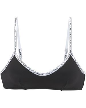 COPENHAGEN Bikinitop - Schwarz
