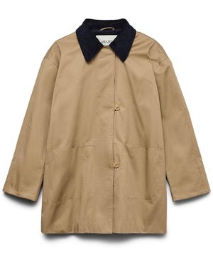 Vero Moda Mantel Awvickey - Natur