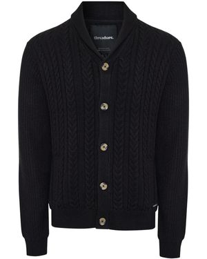 Threadbare Strickjacke Finchley - Blau