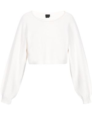 DreiMaster Klassik Pullover - Weiß