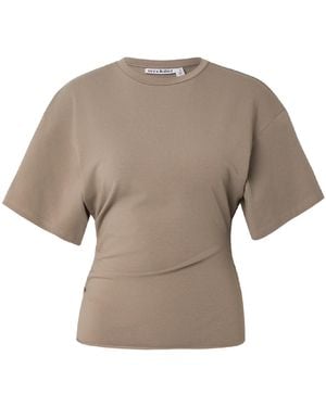 Weekday T-Shirt Sharon - Grau