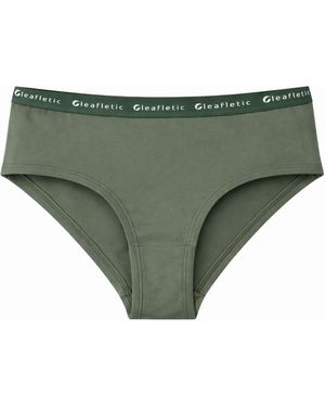 LEAFLETIC Slip Mid Rise Brief - Grün