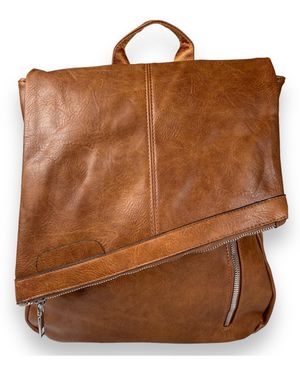 Kumixi Rucksack 2In1 Rucksacktasche - Braun