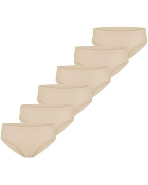 Schiesser Slip Invisible Cotton - Weiß