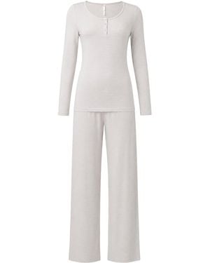 Hunkemöller Pyjama - Weiß