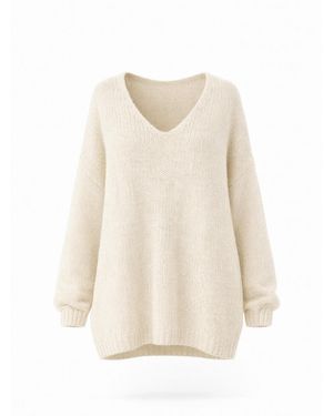 Worldclassca Oversizepullover - Weiß