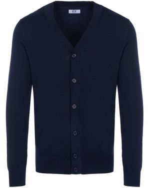 Iceberg Strickjacke Pullover - Blau