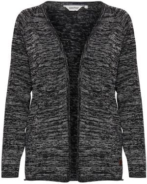 Oxmo Strickjacke Danila - Schwarz