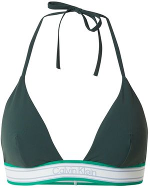 Calvin Klein Bikinitop - Blau