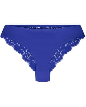 Hunkemöller String - Blau
