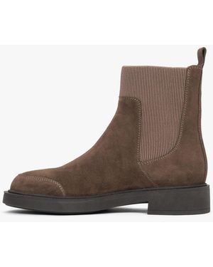 ESTRO Chelsea Boots 09-3596 - Braun