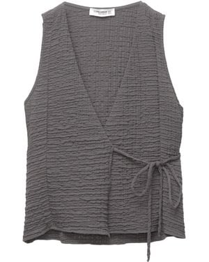 Pull&Bear Weste - Grau