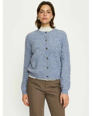 SOFT REBELS Sweater Srallison - Blau