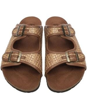 Penti Pantolette Damen Pia Slides - Braun