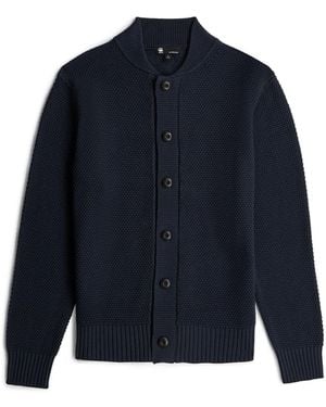 G-Star Strickjacke Honey - Blau
