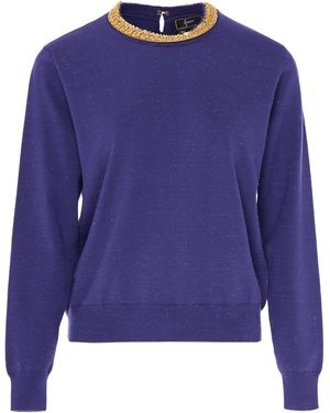 faina Pullover - Blau