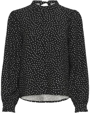 Kaffe Bluse Rea - Schwarz