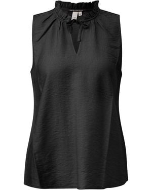 QS Bluse - Schwarz