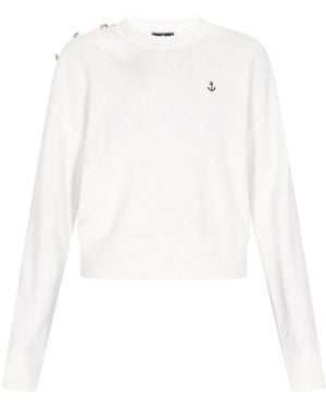 DreiMaster Maritim Pullover - Weiß