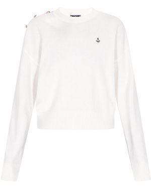 DreiMaster Maritim Pullover - Weiß