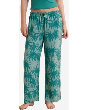 Etam Pyjamahose Solaris - Grün