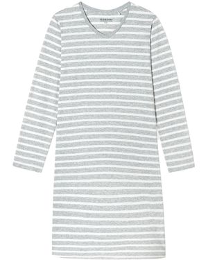 Schiesser Nachthemd Casual Essentials - Grau