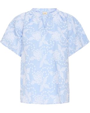 Fransa Bluse Frhavi 1 - Blau