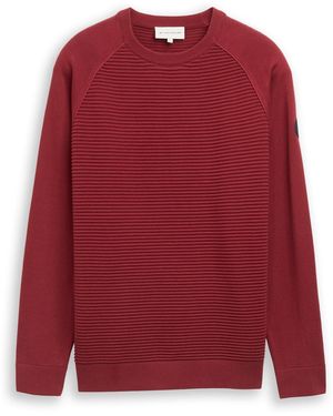 Tom Tailor Pullover - Rot