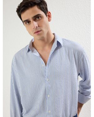 Trendyol Hemd - Blau