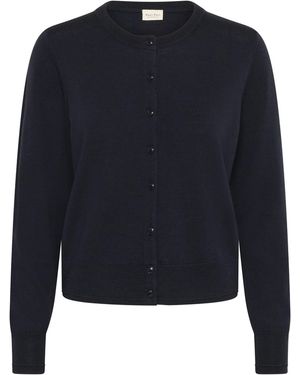 Part Two Strickjacke Noelanipw - Blau