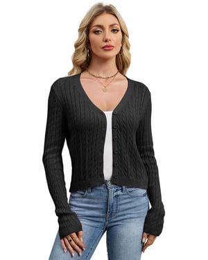 efashion Strickjacke - Schwarz