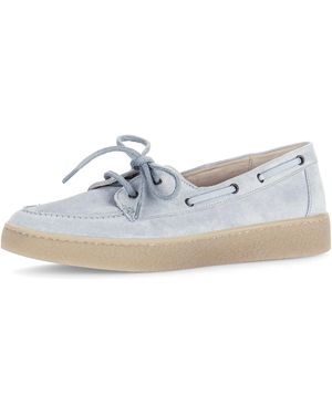 Gabor Bootsschuh, Plateau, Schnürschuh, Halbschuh mit modischen Durchzügen - Schwarz