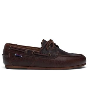 Sebago Mokassin Owen Tumbled - Braun