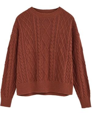 POLO CLUB Pullover Natalie - Braun