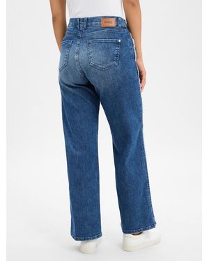 ANGELS Jeans Liz Seam Fringe - Blau