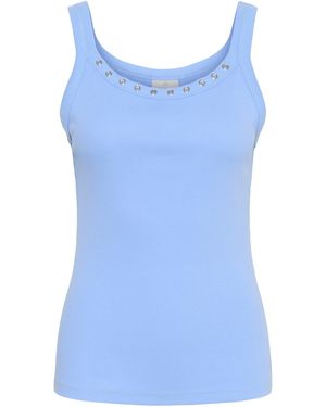 Kaffe Top 'Kacarna' - Blau