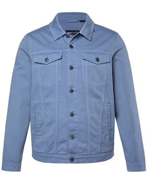 Men Plus Jacke - Blau