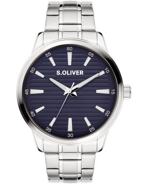 S.oliver Analoguhr - Grau