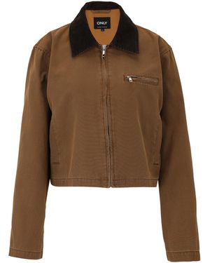 ONLY Jacke Onlcava - Braun